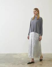 gümüş 993 pop payet etek