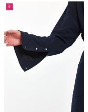 lacivert violet etekli takım 2