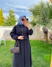 siyah brode etek takım 2