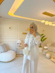 ekru 39335 viskon pantolon 2