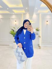 saks 4109 kolej triko hırka