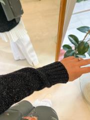 siyah 51114 ışıltılı kazak 2