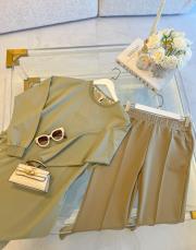 yeşil 2450 çima detaylı pantolon 2