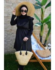 siyah 8233 fırfırlı model haşema 2