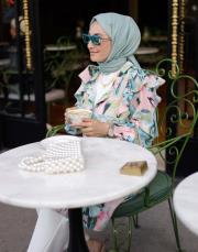 pembe mavi melinda desen gömlek 3