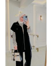 siyah yelekli oysho takım 2