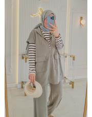 yeşil yelekli oysho takım