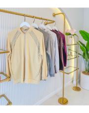 açık sarı 1504 taşlı oysho takım 2