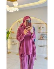 bordo 22758 ip detaylı modal takım