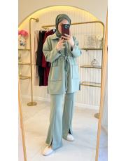 mint bağlamalı modal takım 2