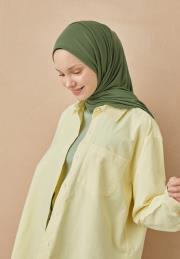 çam yesili penye şal